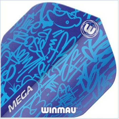 Winmau Mega Blue Standard Dartflights