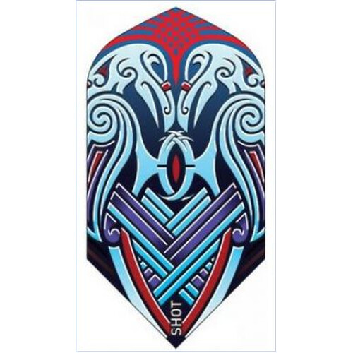 Viking Raven Blue Slim - Shot Dartflights