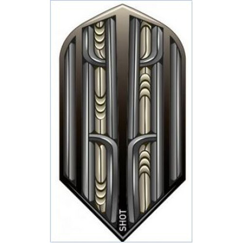 Warrior Rutene Slim Black - Shot Dartflights