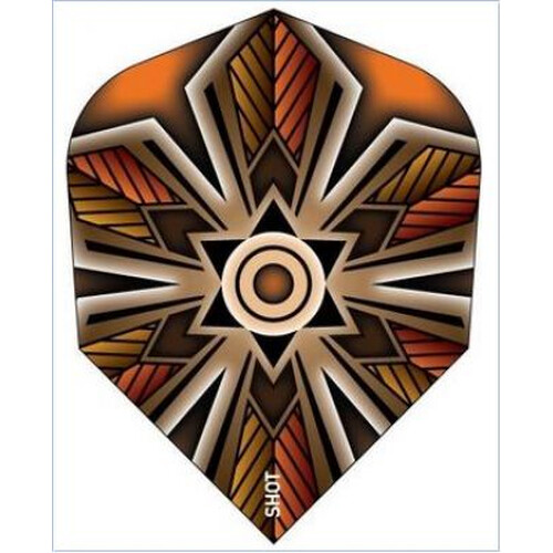 Talisman Amber - Shot Branded No.6 Dartflights