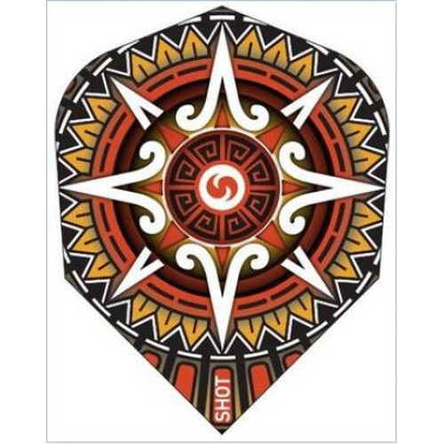 Fusion Fire - Shot Branded No.6 Dartflights