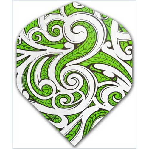 Tribal Dartflights Green