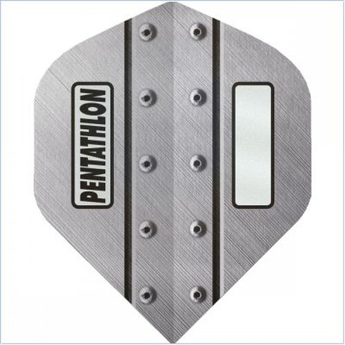 Pentathlon Window Metal Rivets Silver