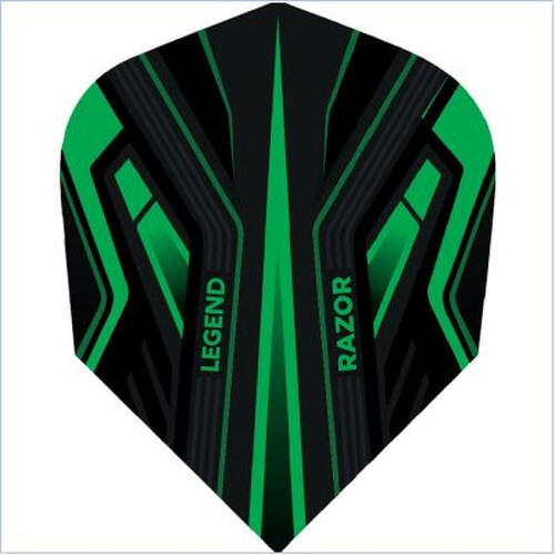 Legend Razor Dartflights Green