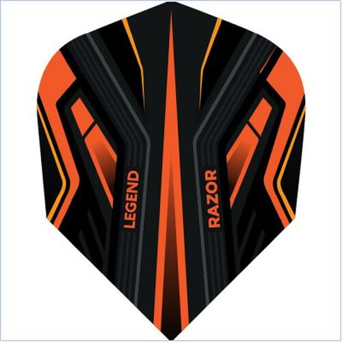 Legend Razor Dartflights Orange