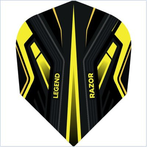 Legend Razor Dartflights Yellow
