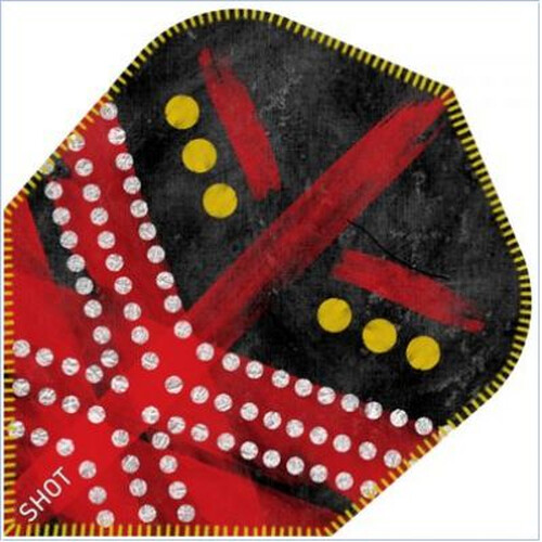 Devon Petersen Greatness Red - Shot Branded No.6 Dartflights