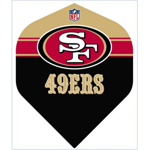 NFL Dartflights San Francisco 49ers