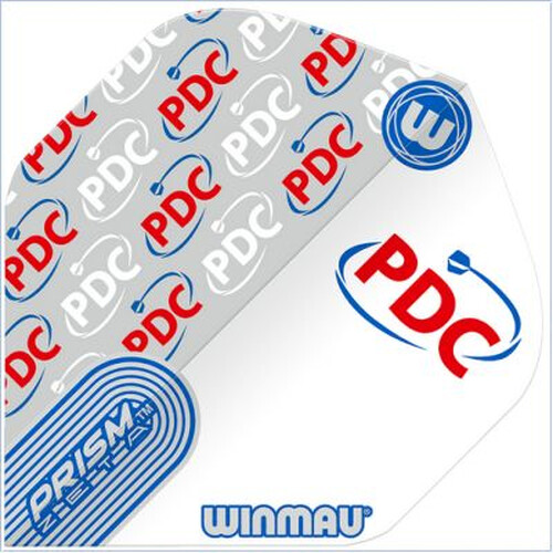 Winmau Prism Zeta PDC White Standard Dartflights