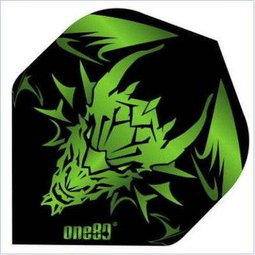 one80 Jim Williams Dartflights GREEN