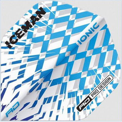 Gerwyn Price - Blue White - Red Dragon Standard Dartflights