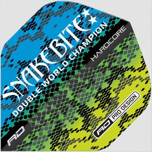 Peter Wright - Snakebite Multi - Red Dragon Standard Dartflights