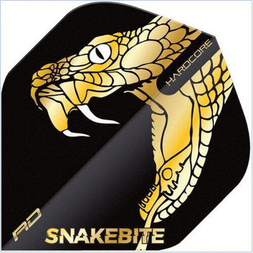 Peter Wright - Snakebite Gold - Red Dragon Standard Dartflights