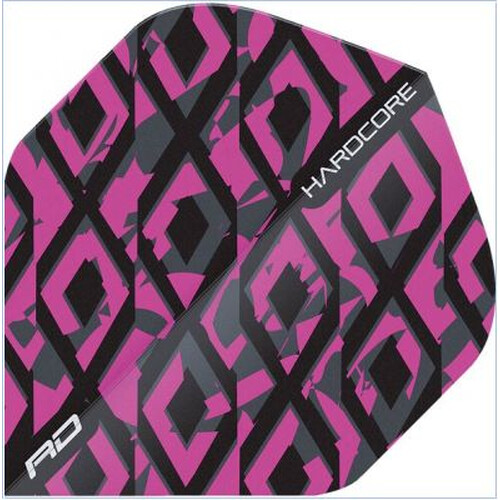 Red Dragon Radical Black Pink - Red Dragon Standard Dartflights