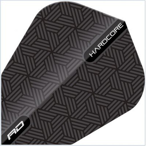 Red Dragon Black V-Standard - Red Dragon Standard Dartflights