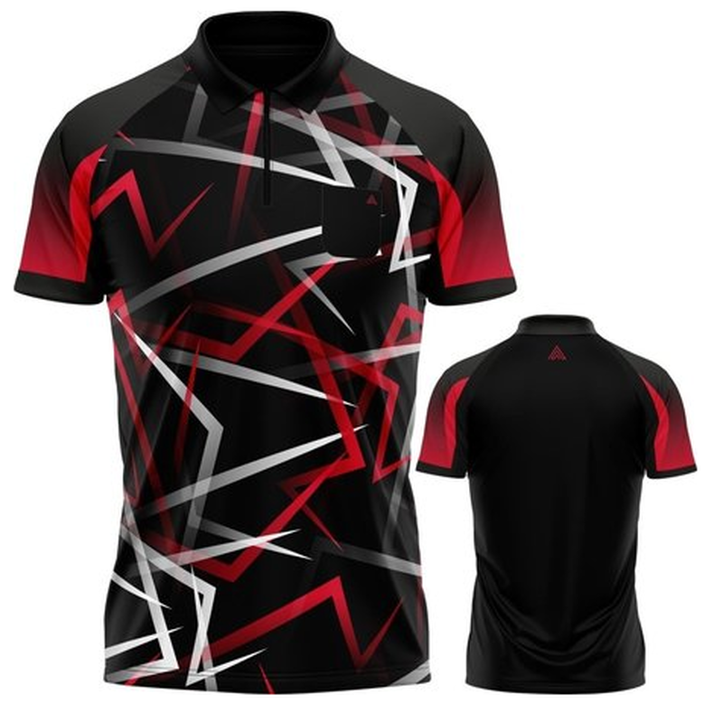 Arraz Flare Dart Shirt Red