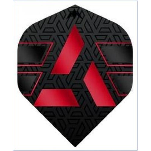Mission Hazard Dart Flights No2 Red