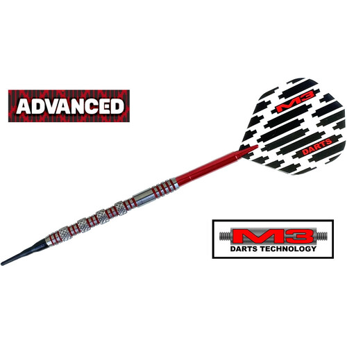 M3 Advanced Softtip 18gr. (rot)