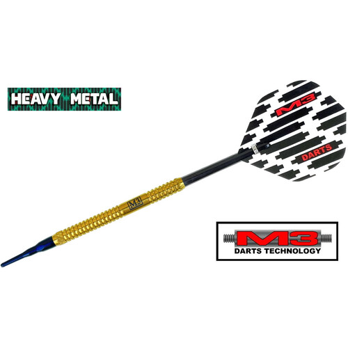 M3 Heavy Metal Softtip Golden 18gr.