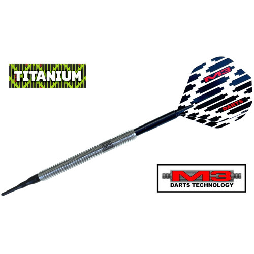 M3 Titanium Ringed Softtip 18gr.