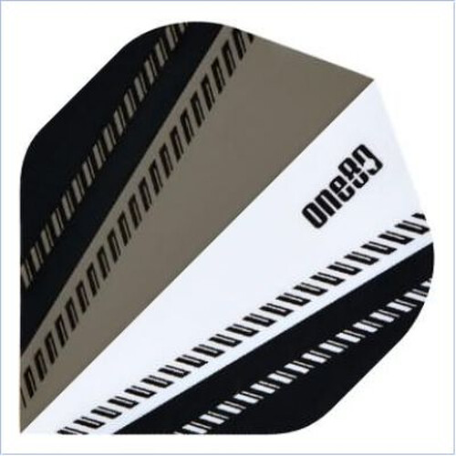 one80 V-Flow Dartflights 8876 GRAY