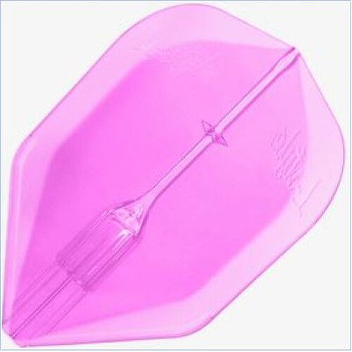 L-Style Fantom L3EZ CLEAR PINK Standard Dartflights