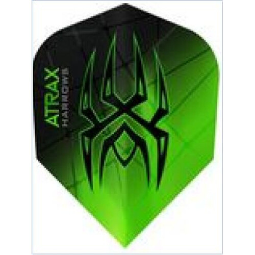 Harrows Atrax Dart Flights No6 Green