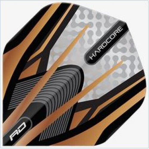 Red Dragon Hardcore Panterra Gold White - Red Dragon Standard Dartflights