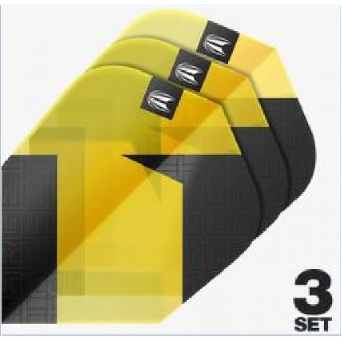 Target Pro Ultra TAG Gelb Ten-X - Standard Dartflights