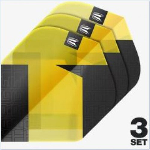 Target Pro Ultra TAG Gelb No2 - Standard Dartflights