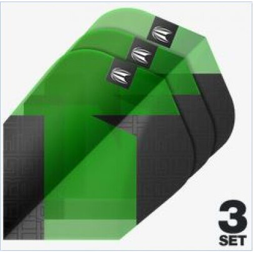 Target Pro Ultra TAG Grün Ten-X - Standard Dartflights