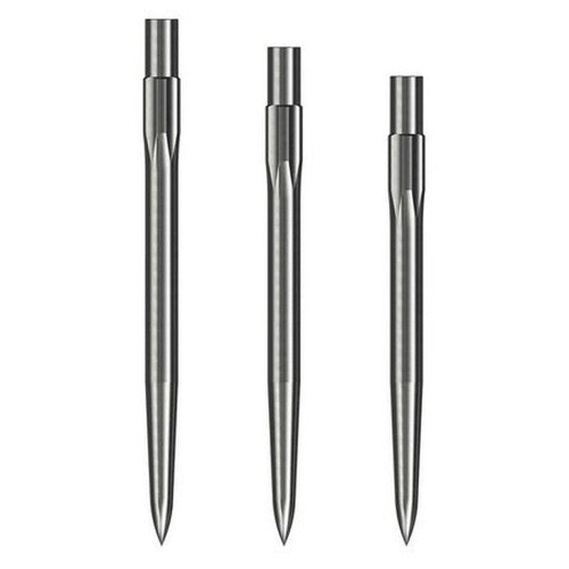 Caliburn Evo Dart Points Smooth - Silver