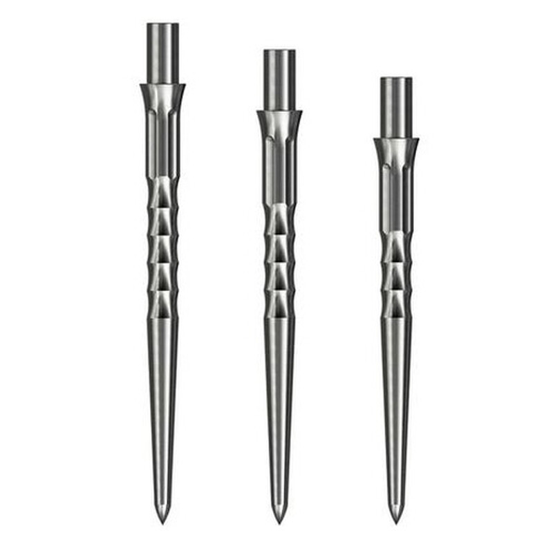 Caliburn Evo Dart Points Ripple No Lip - Silver 32mm