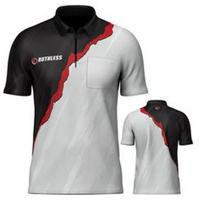 Ruthless RipTorn ECO Dart Shirt - with Pocket - Black & Light Gr