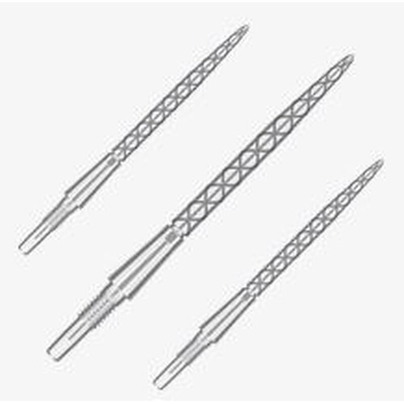 Target Swiss Storm Diamond Point Dartspitzen - Silber 30mm