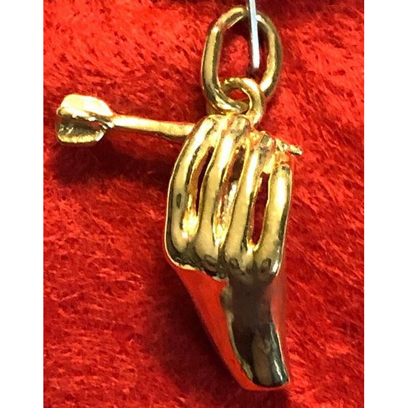 Darthand-Anhänger 8 Kt. Gold