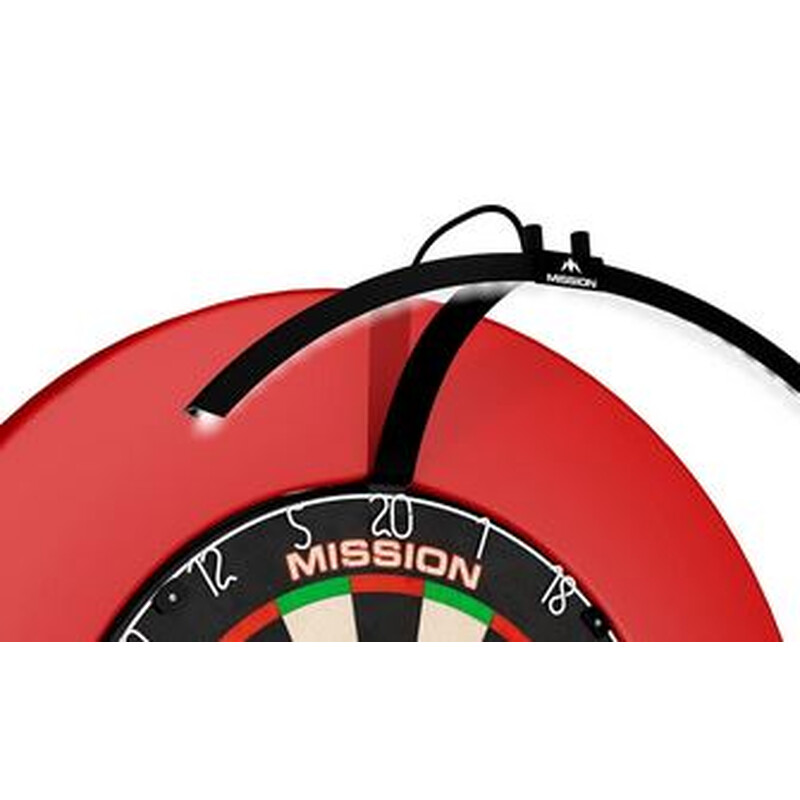 Mission Torus 100 - Folding Portable Travel Light - Dartboard Li