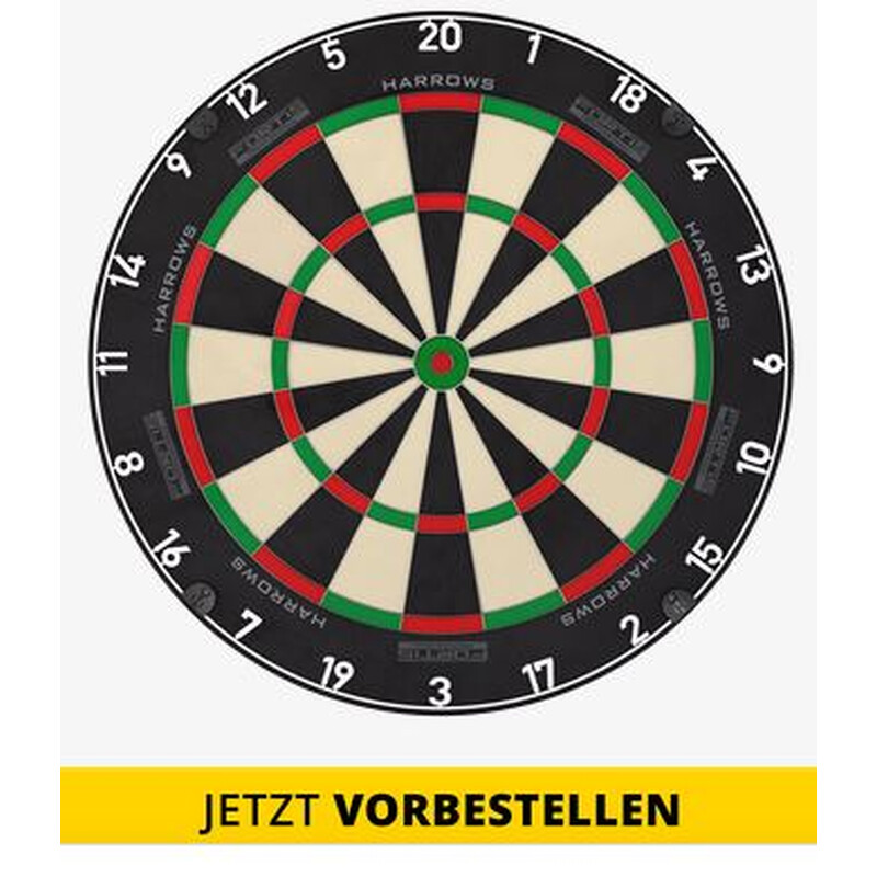 Harrows Fortis Steeldartboard - JETZT VORBESTELLEN