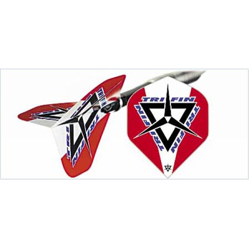 TriFin rot Dartflights