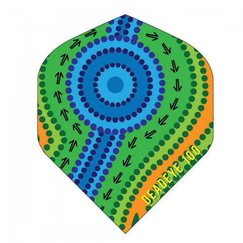 Aboriginal Dart Flights Green Field
