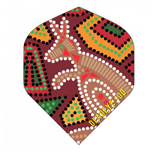 Aboriginal Dart Flights Kangaroo