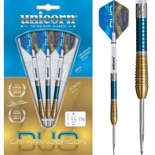 Unicorn Gary Anderson Darts Steel Tip 90% Tungsten Flying Scotsman Phase 6 Duo