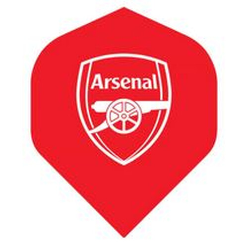 Arsenal FC Dartflights - The Gunners Red Sided Mono