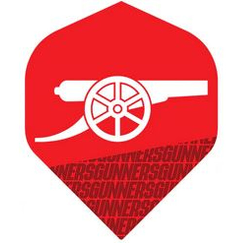 Arsenal FC Dartflights The Gunners Red