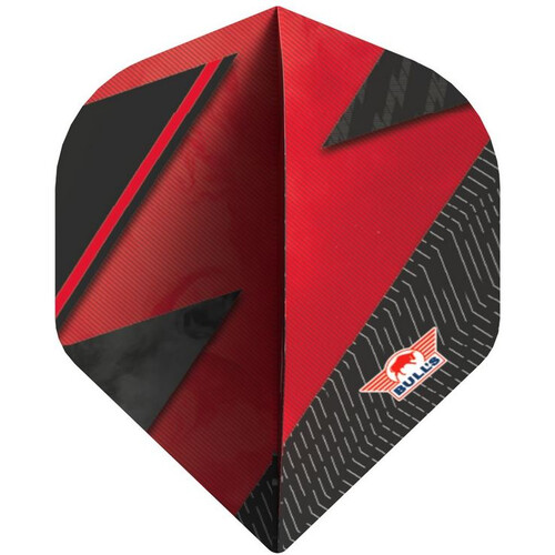 BULL's NL Series 100 Dart Flights Standard No2 - Lightning Red