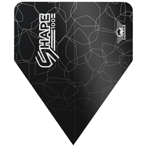 BULL's NL Shape 100 Black Delta Flight