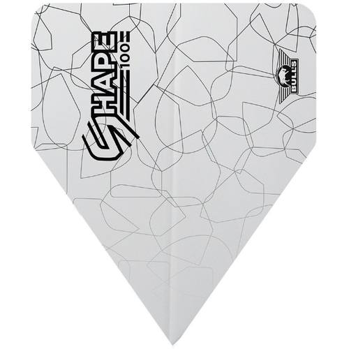 BULL's NL Shape 100 White Delta Flight