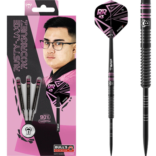 Bulls Rusty Jake Rodriguez Steel Tip 90% Tungsten Black Titanium