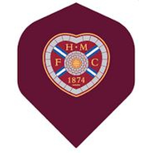 Dartflight "Heart of Midlothian FC" Crest