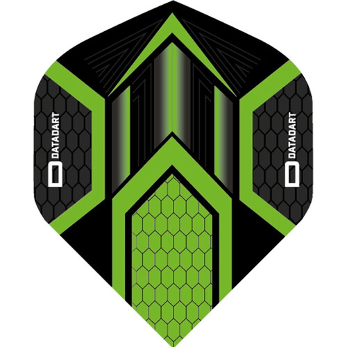 Datadart Hex Flights Black & Green